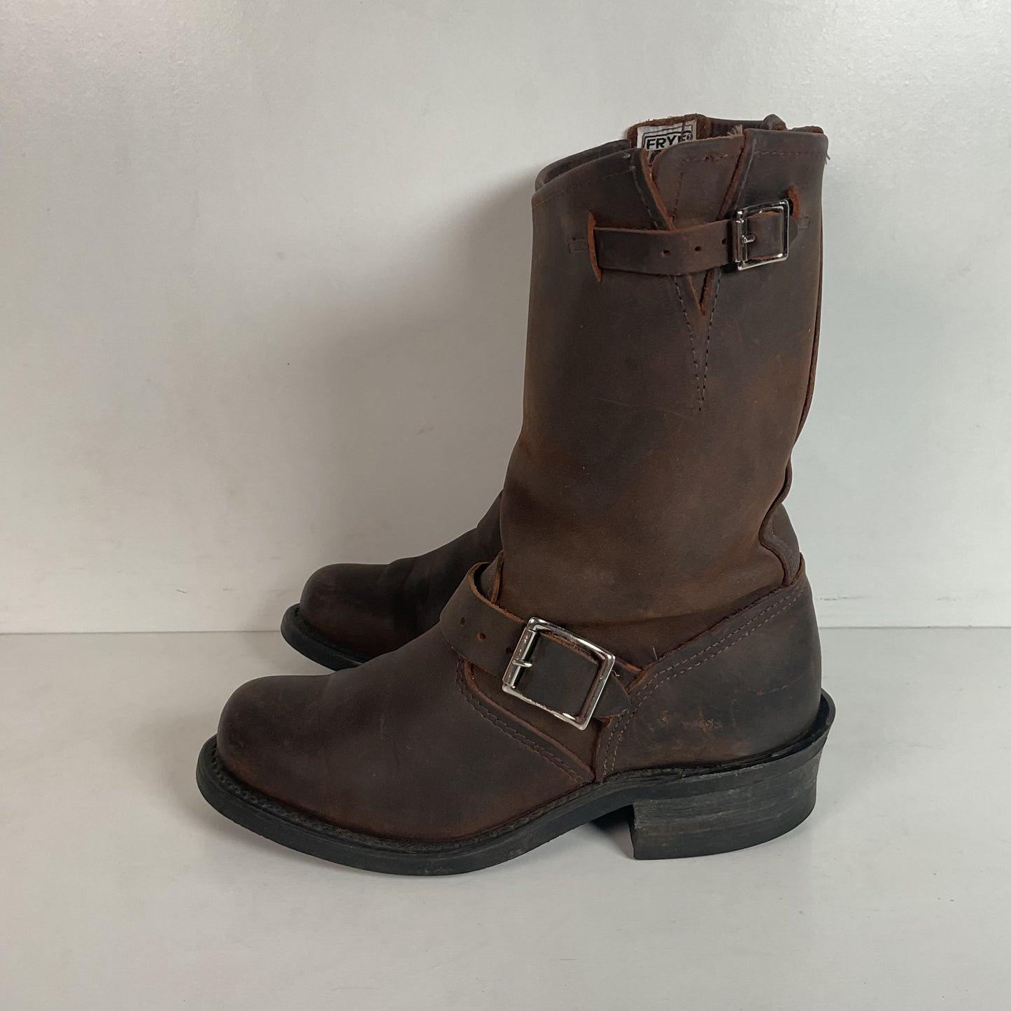 Frye Women’s 12 R Harness Engineer Boots 77400 6 M USA Made Shorty