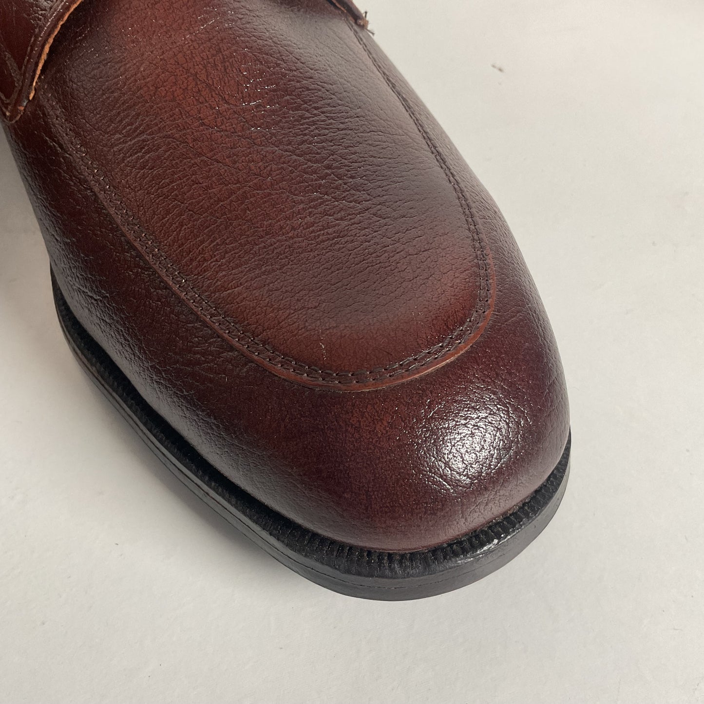 Vintage Florsheim Plain Toe Dress Shoes 10.5 3E (Wide)