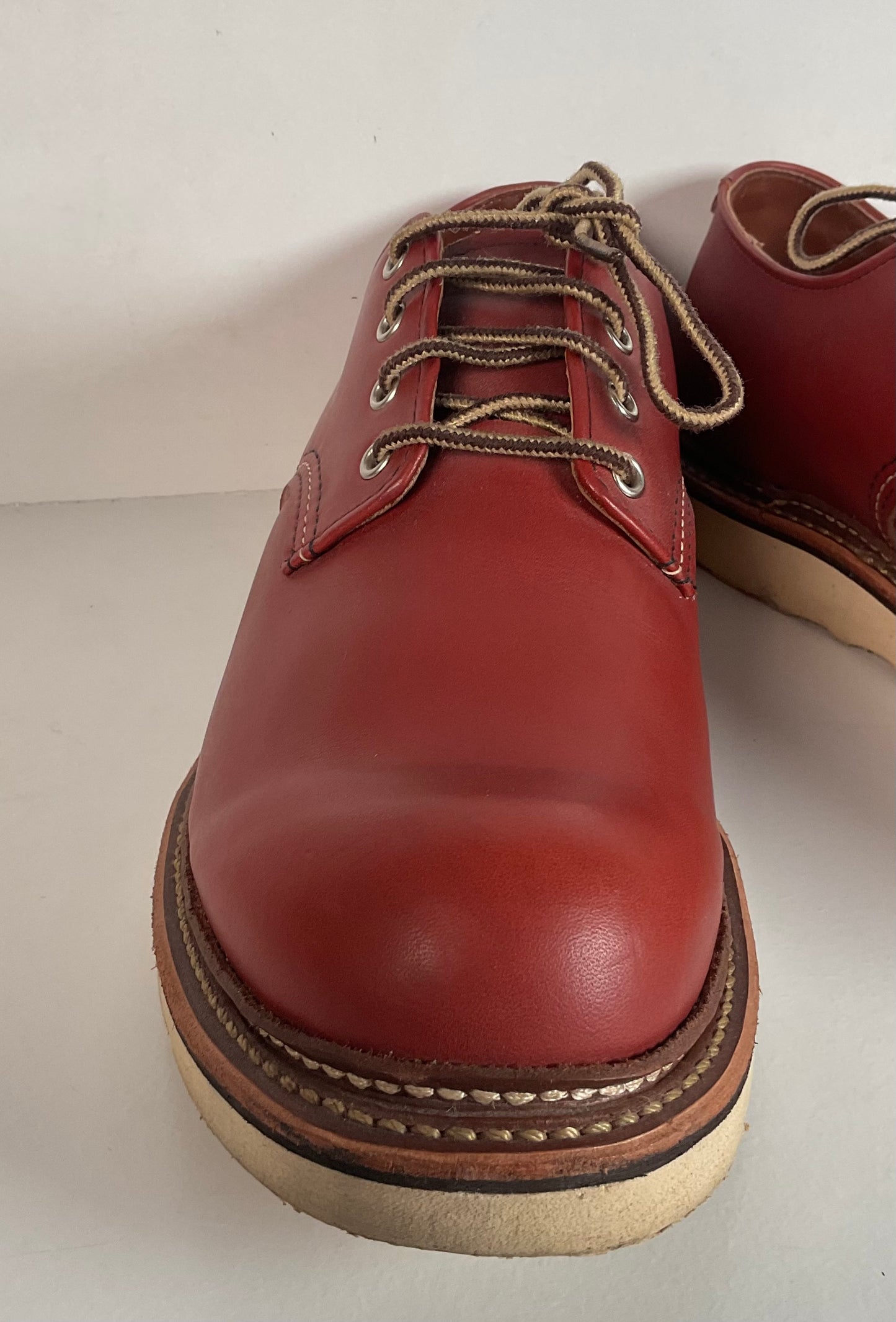 Red Wing Work Oxford Shoes 13 D USA Made Style 8001 Oro Russet