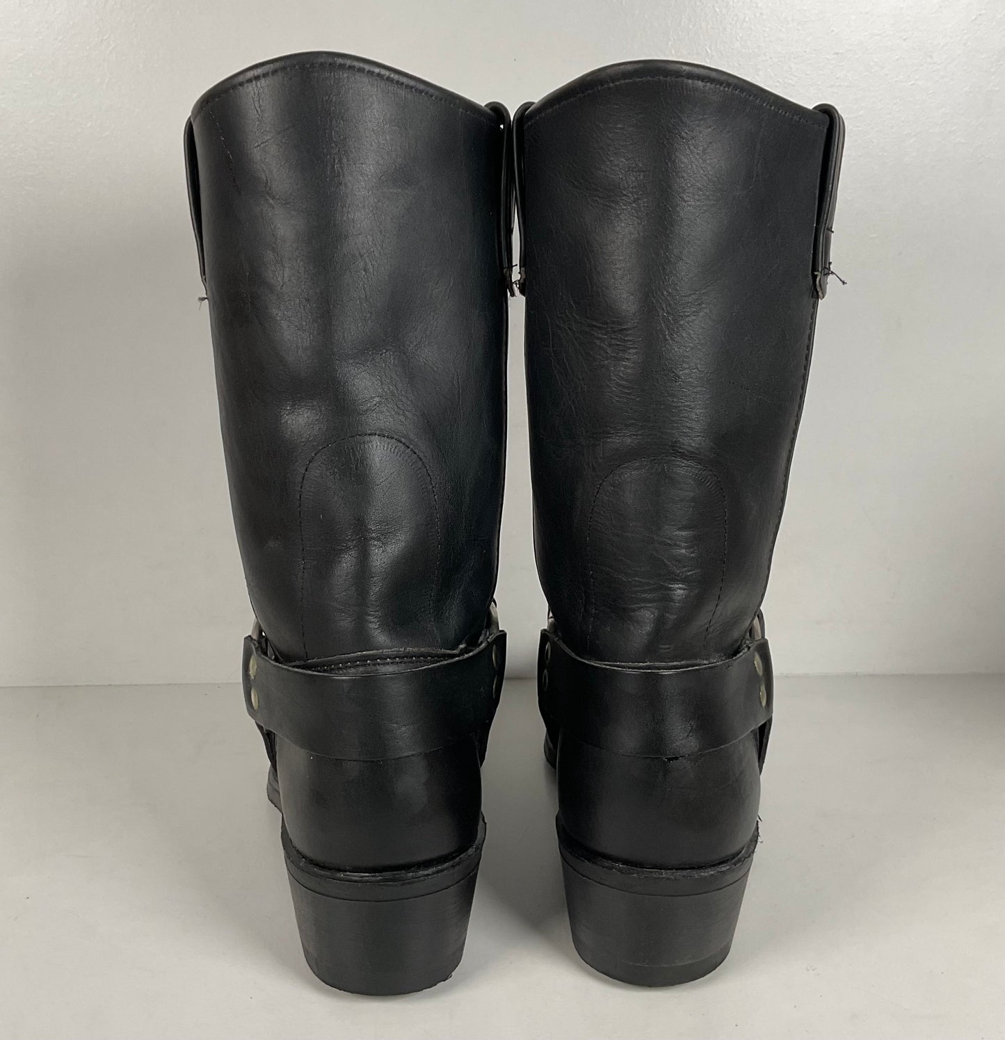 Vintage Santa Fe Harness Boots | USA Made | Men’s 9.5 D
