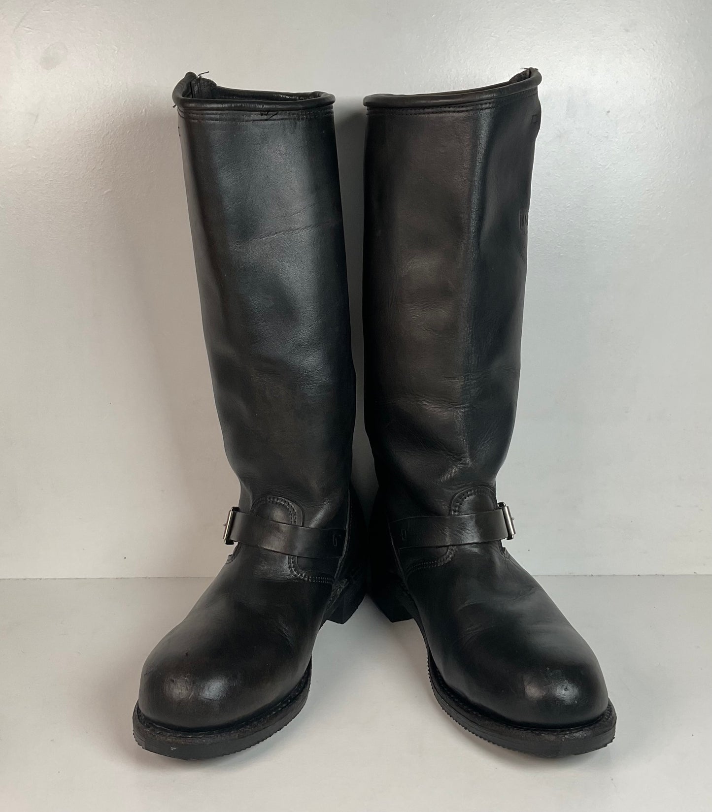Vintage Harley Davidson Tall Motorcycle Boots Men’s 11 Engineer USA Made