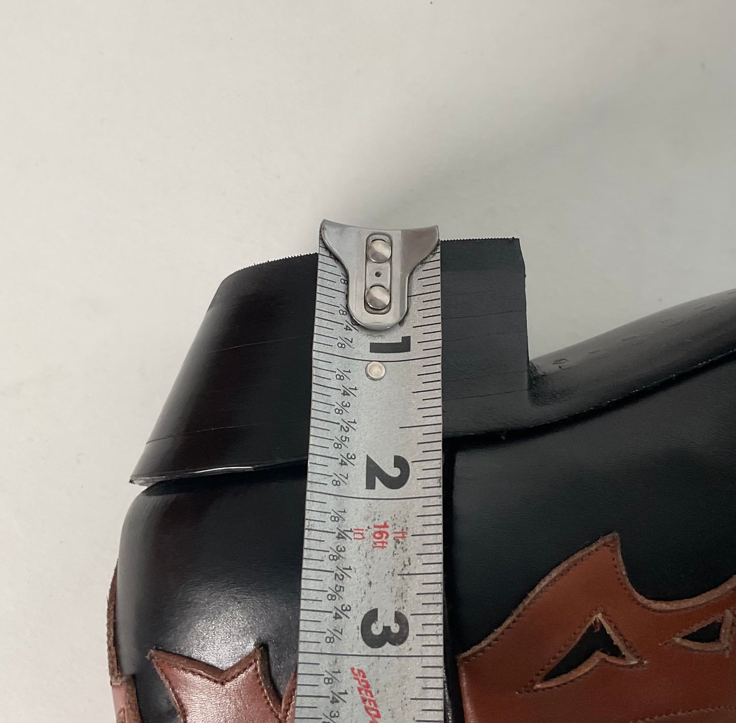 Rocketbuster Tooled Cowgirl Boots Men’s 4.5 D | Women’s 6 Mule Ear