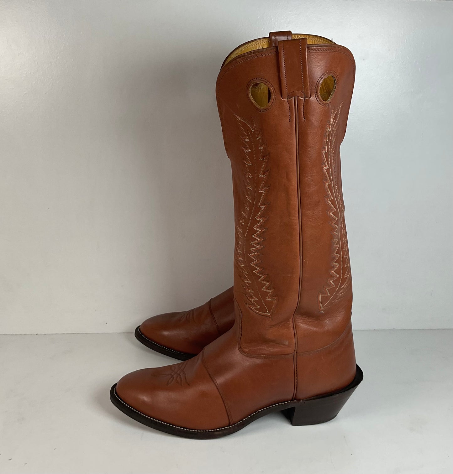 Nocona Tall Buckaroo Cowboy Boots 14.5 EE USA Made
