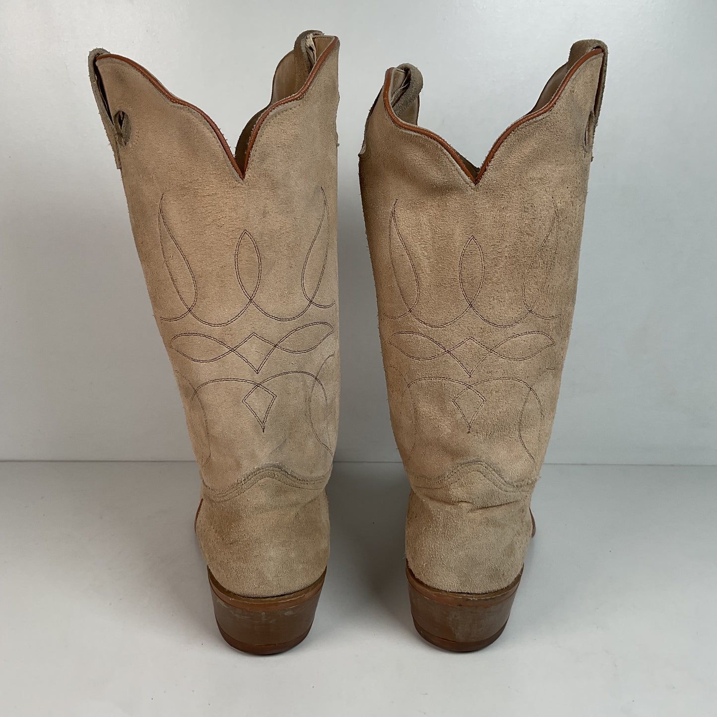 Vintage Levi’s Suede Buckaroo Cowboy Boots 12 M USA Made