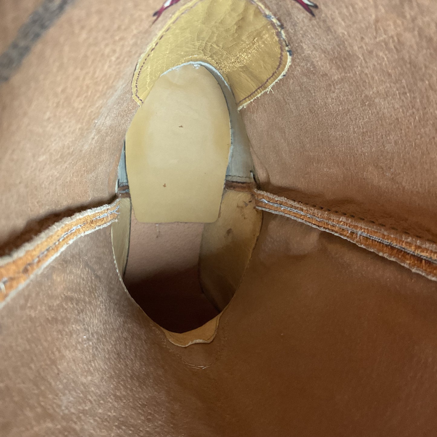 Nocona Rough Out Suede Cowgirl Boots 9.5 B USA Made