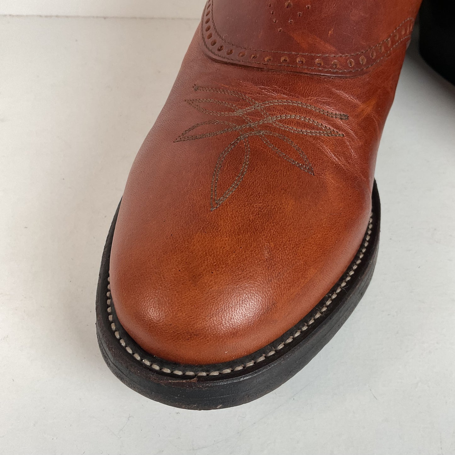 Tony Lama Buckaroo Cowboy Boots 12 D USA Made Sunset Renegade