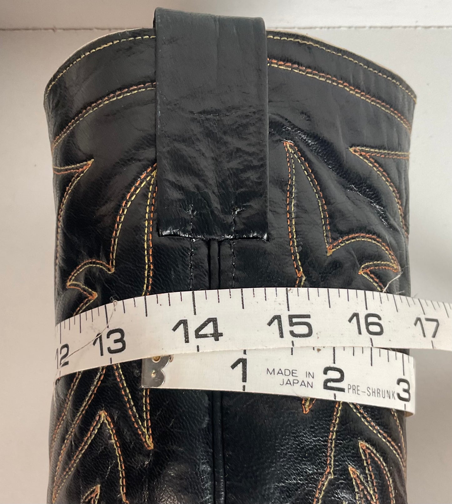 1950s Frye Authentic Cowgirl Boots 7.5 C Snip Toe
