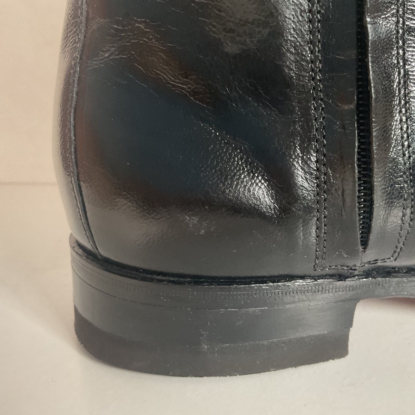 Vintage Florsheim Beetle Boots 9.5 D Chelsea Style