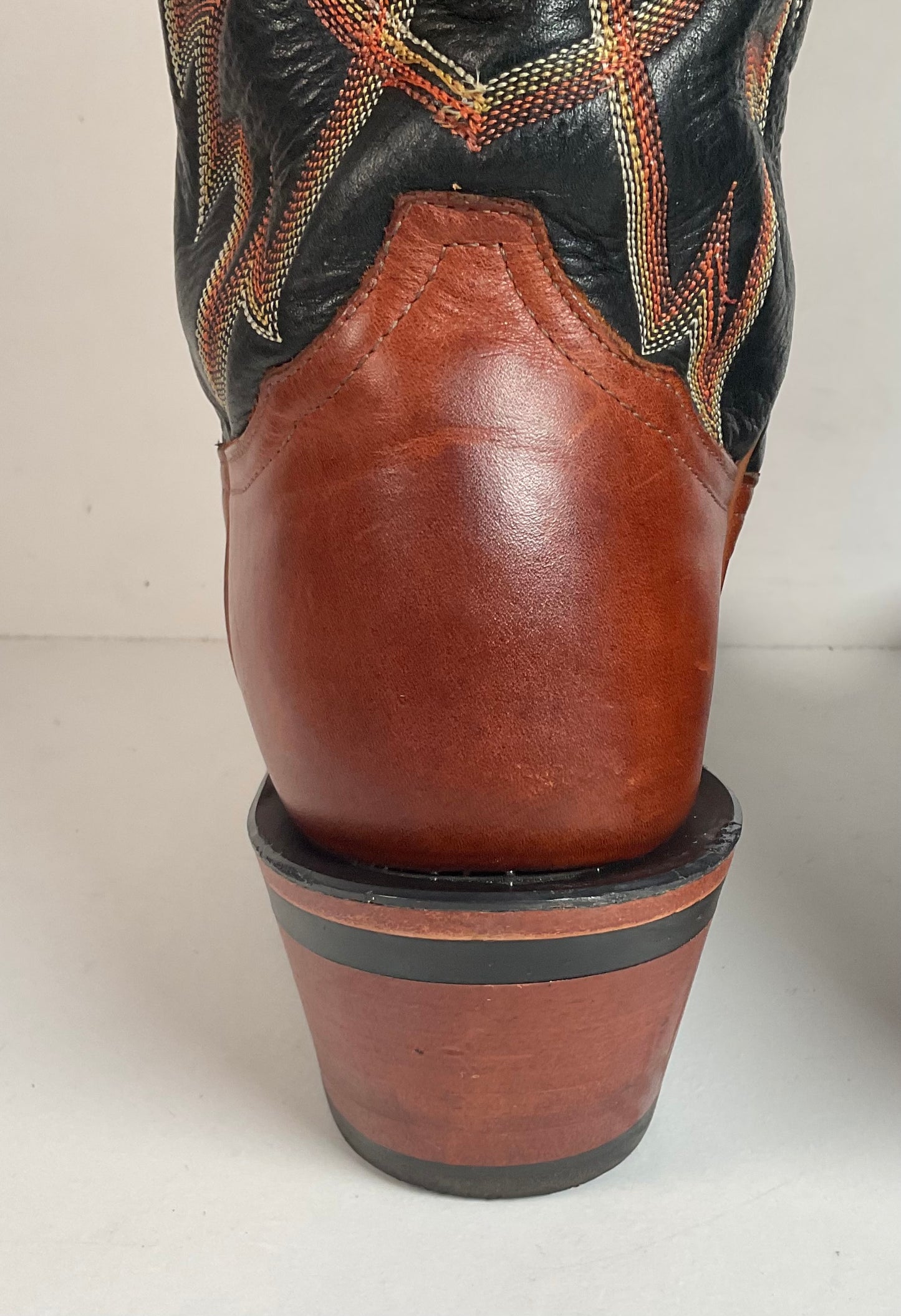 Tony Lama Renegade Buckaroo Cowboy Boots 11 D USA Made