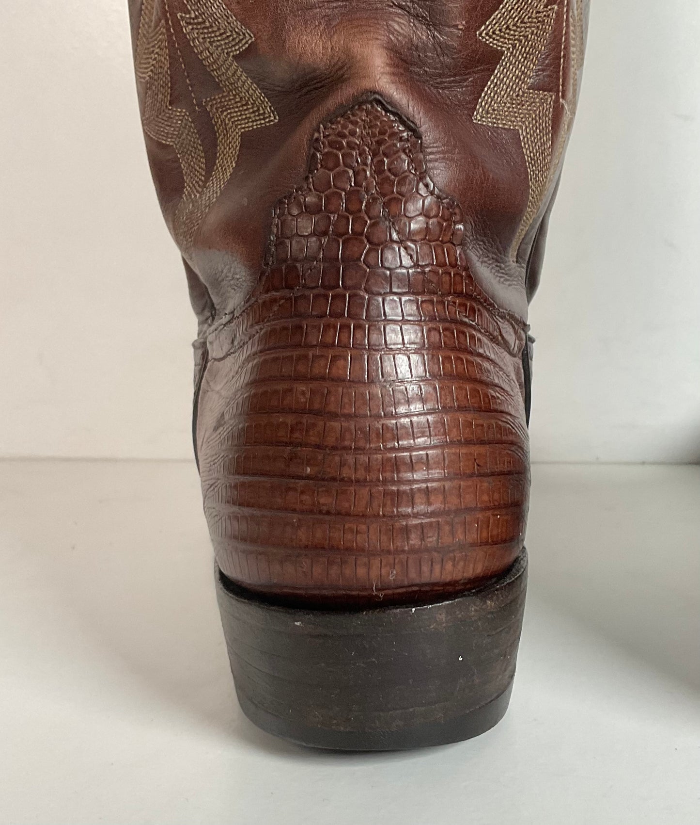 Vintage Rios Of Mercedes Lizard Teju 9.5 D USA Made