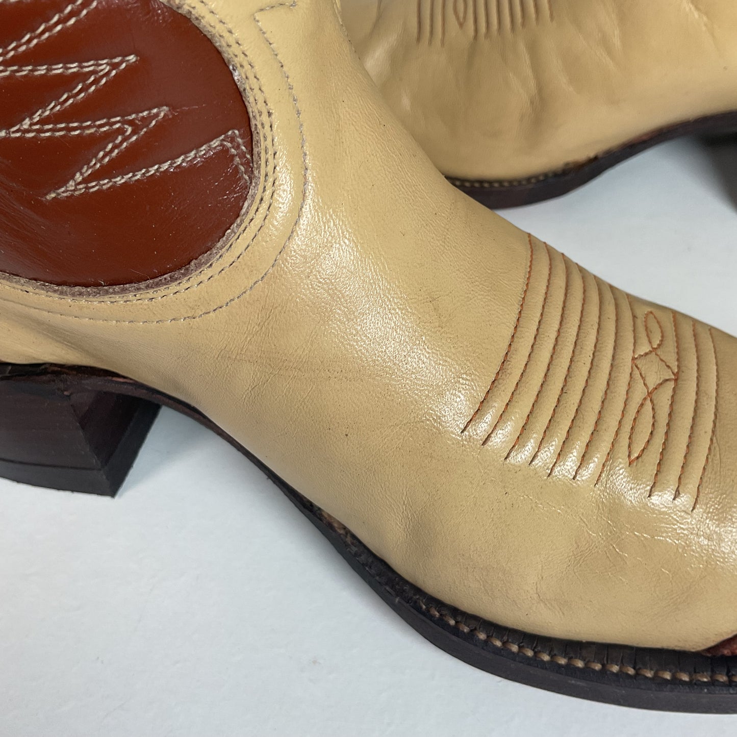 Tony Lama Urban Cowboy Boots Men’s 7 B | Women’s 8 Gold Label USA Made