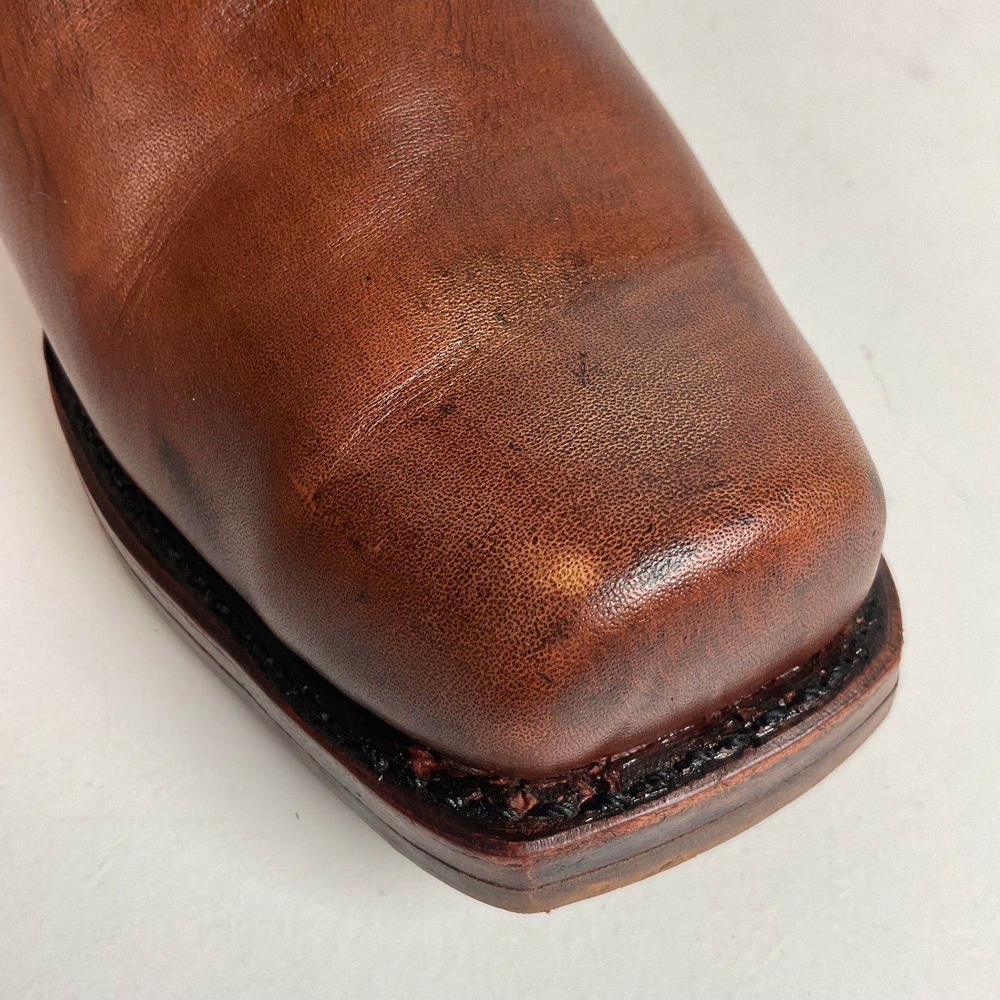 Vintage Sears Chunky Campus Boots 10.5 D USA Made Cutter Toe