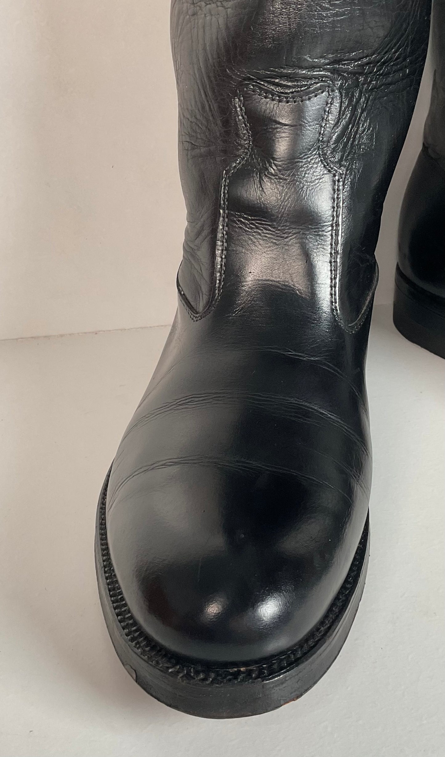 Vintage Frye Black Label Campus Boots Men’s 8.5 E USA Made