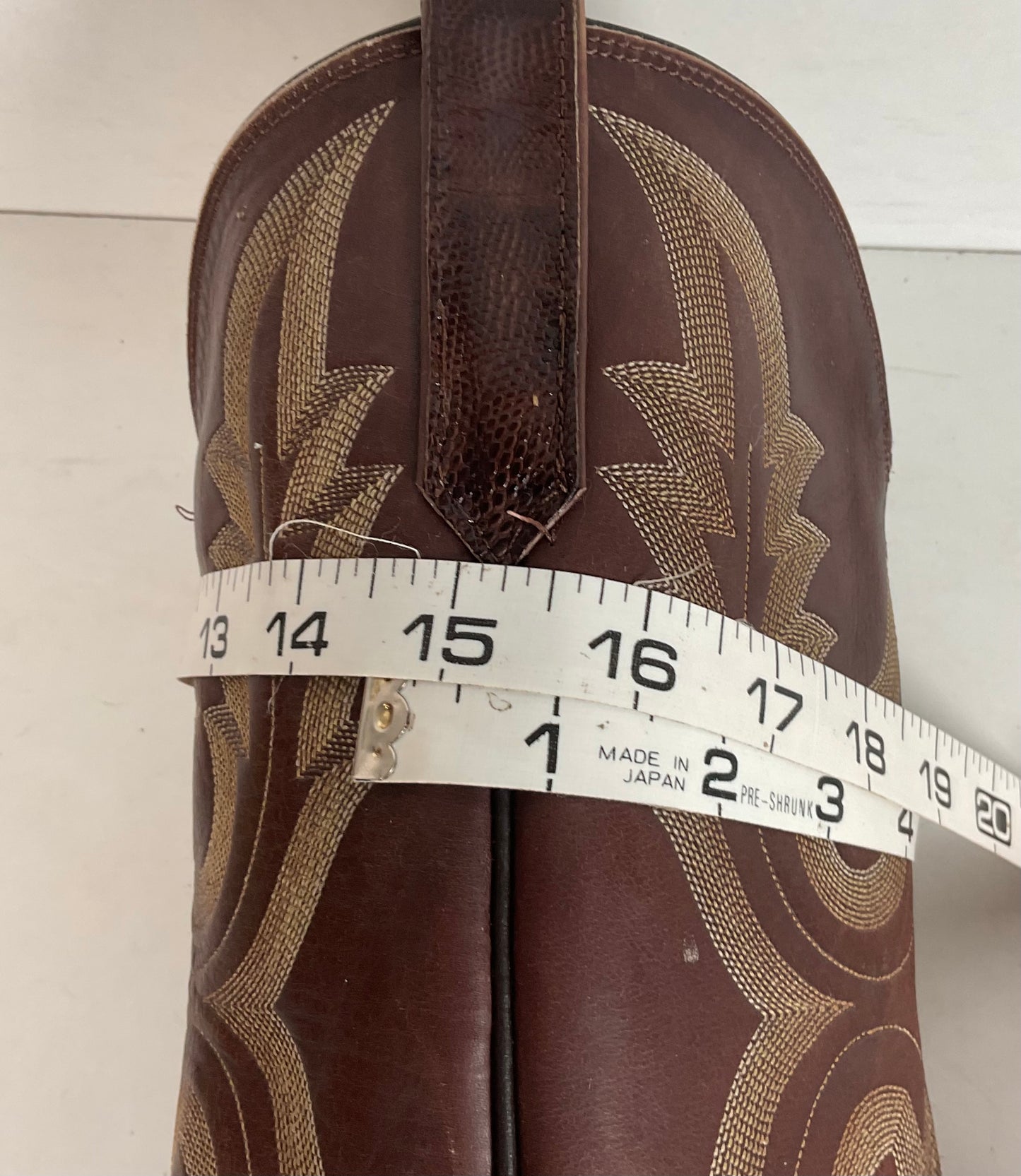 Vintage Rios Of Mercedes Lizard Teju 9.5 D USA Made