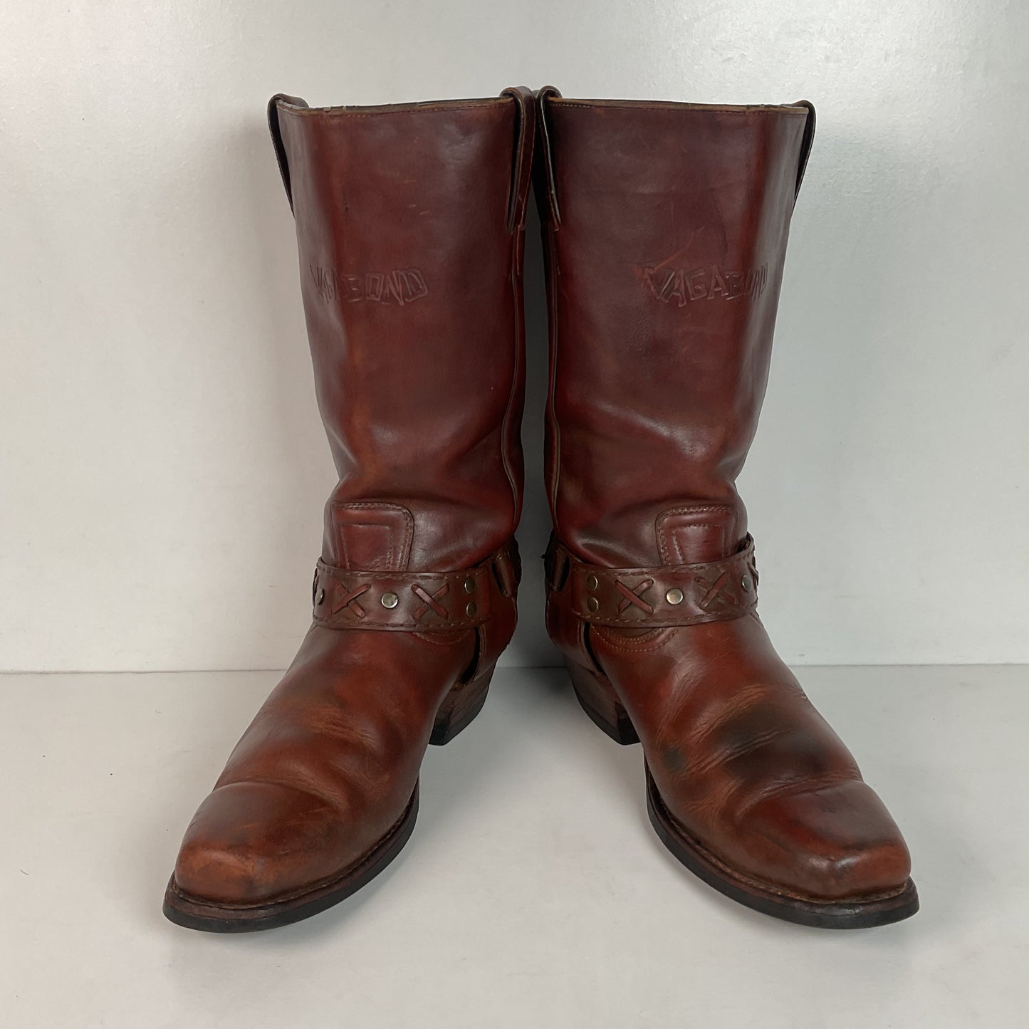 Vintage Boulet Vagabond Harness Boots Men’s 8.5 E Thrashed