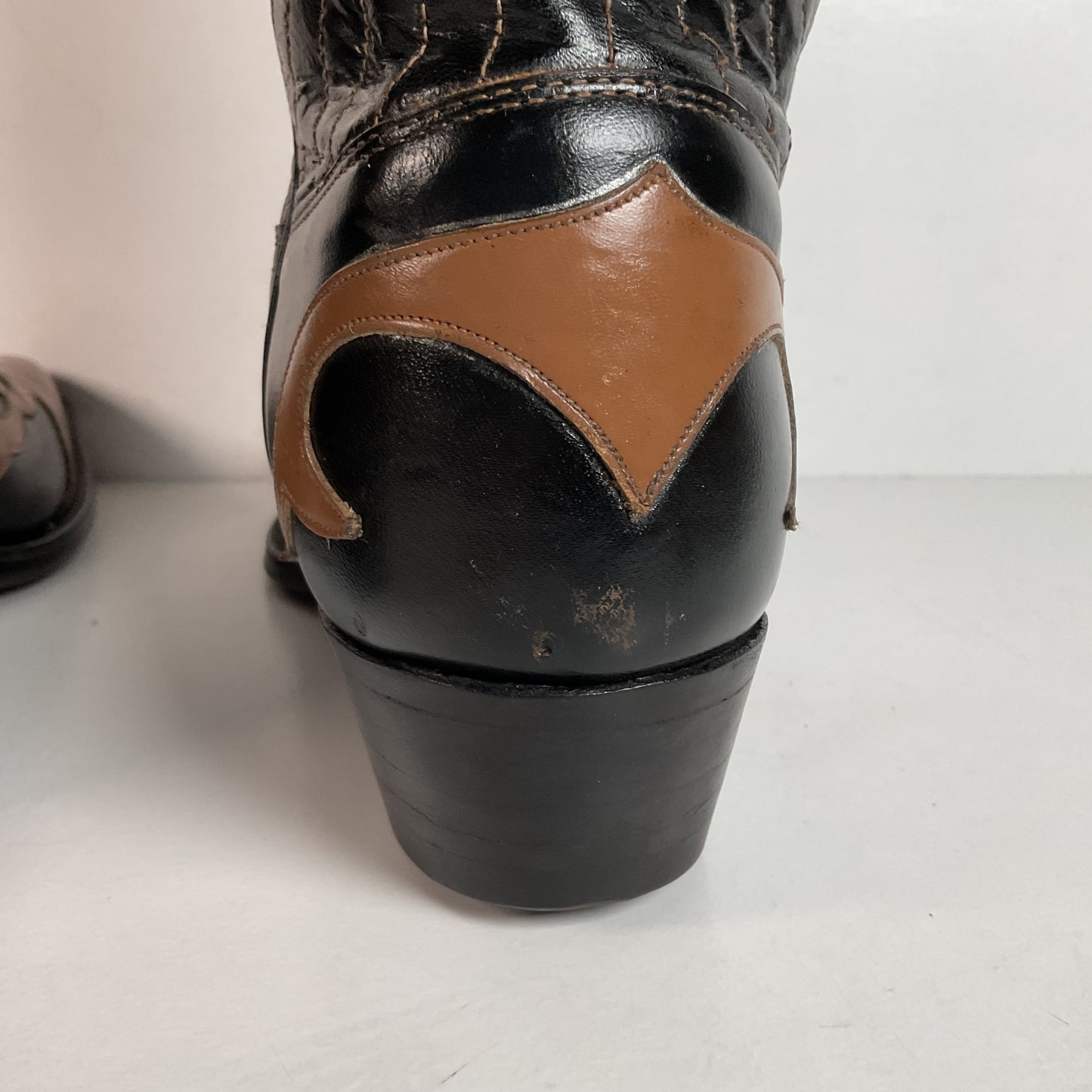 Vintage Frye Authentic Cowboy Boots | Starburst | Wingtip | 1950s | Men’s 9.5 D