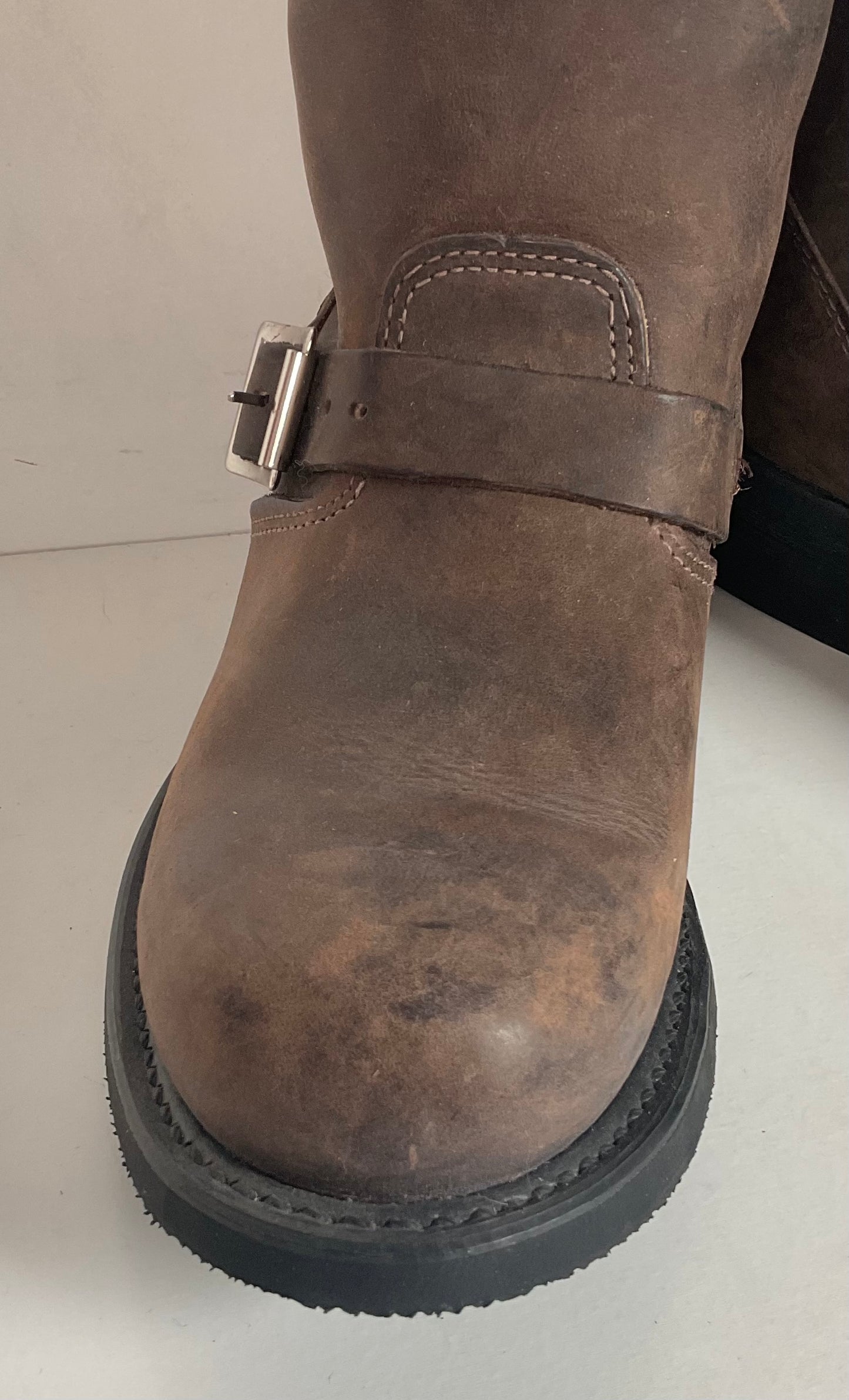 Frye Women’s 8R Engineer Harness Boots 8.5 M Style 77500 USA Made Shorty