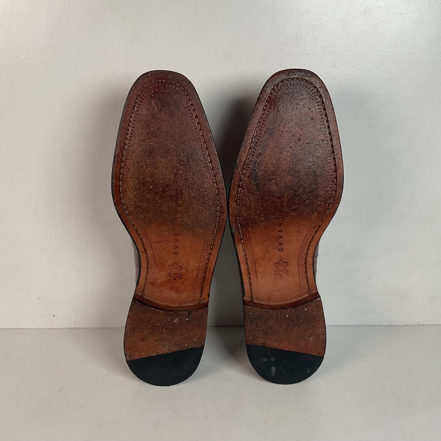Avventura Exotic Caiman Crocodile Loafers 14 M Zipper