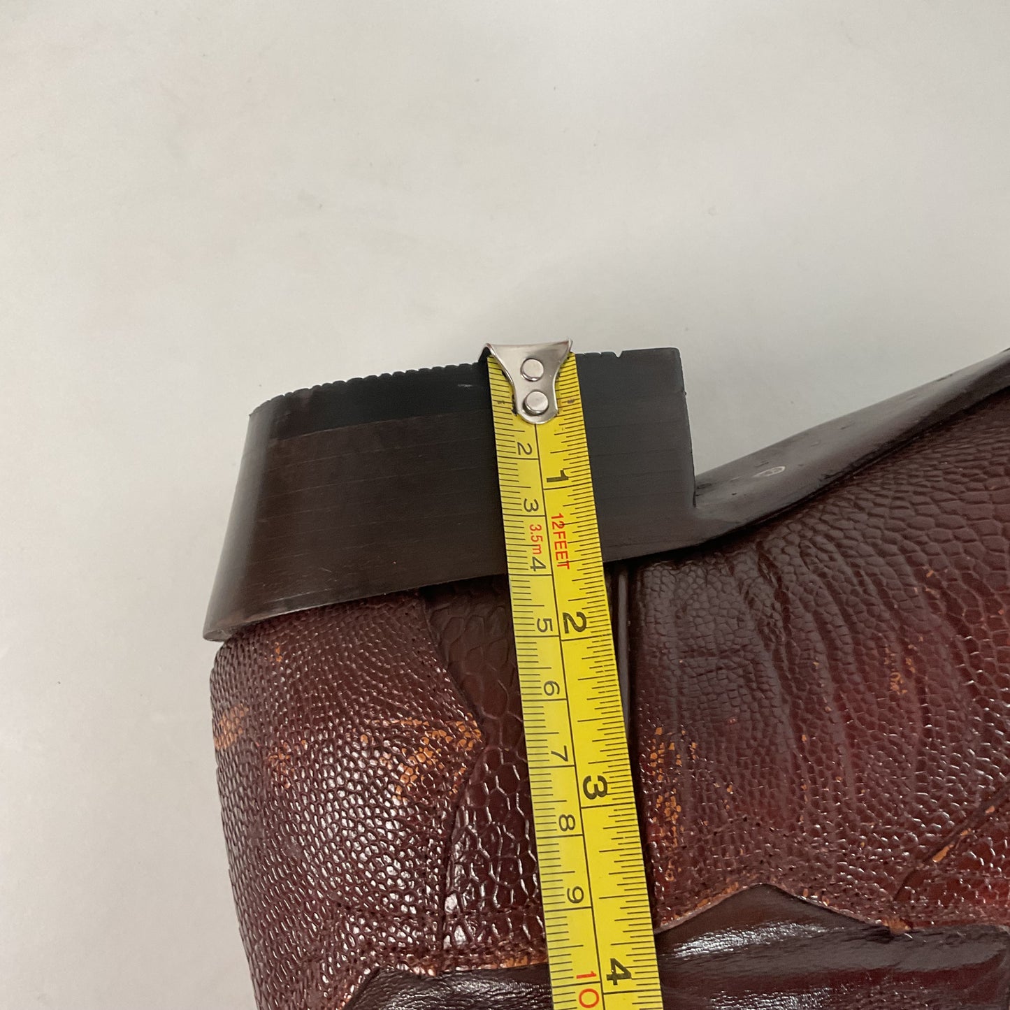 Dan Post Exotic Ostrich Leg Cowboy Boots 10 D