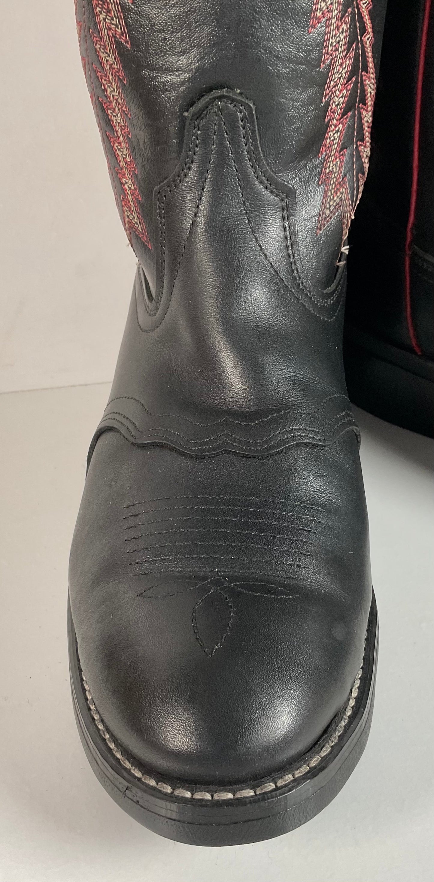 Vintage Texas Brand Buckaroo Cowboy Boots 10.5 EE USA Made