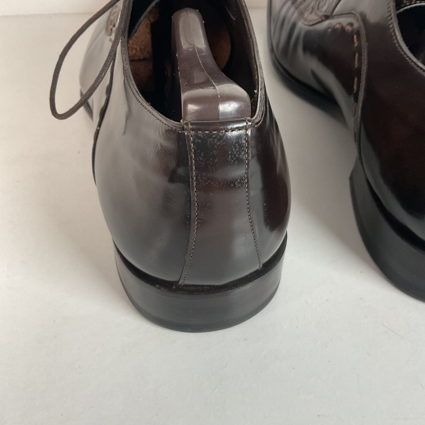 Mezlan Exotic Ostrich Leg Loafer Shoes 9.5 M Recrafted