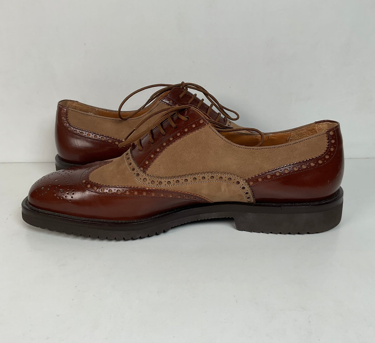 Mezlan Specator Derby Shoes 10 M Vibram Gumlite