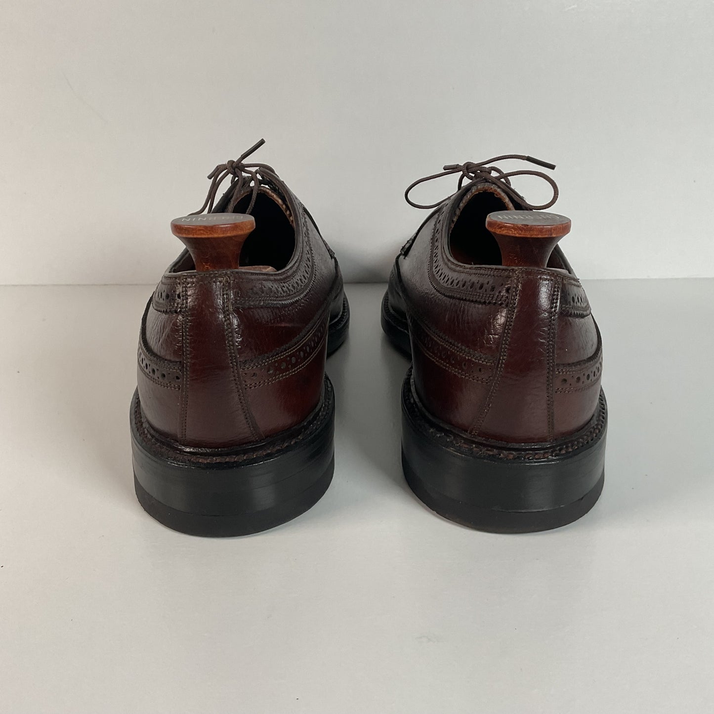 Vintage Florsheim Derby Shoes | Brogued | Longwing | 13 D