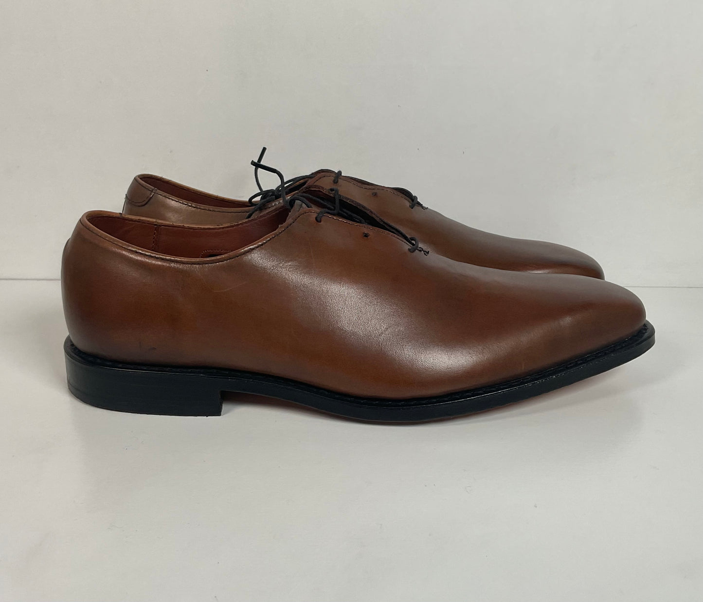 Allen Edmonds Bourbon Hanover Oxford Shoes 9.5 D Whole Cut