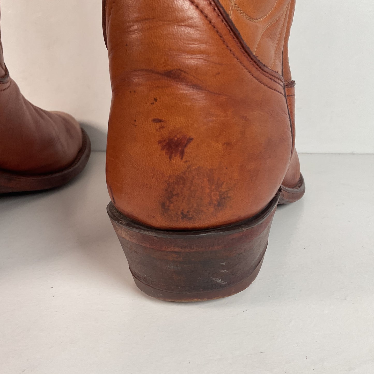 Vintage Tony Lama Tall Top Cowboy Boots | Gold Label | Tall Top | Men’s 9 D