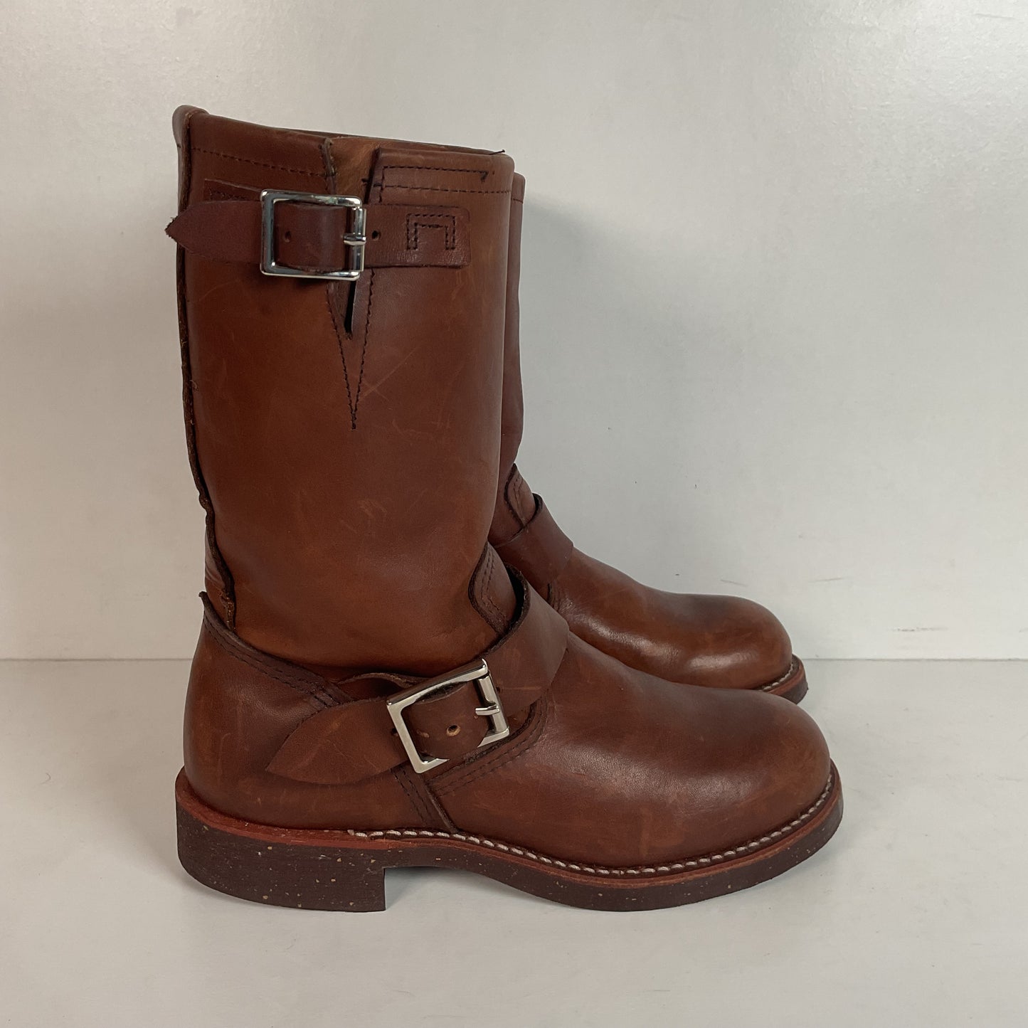 Red Wing Amber Engineer Harness Boots 4 Men’s | 5.5 Women’s Style 2991 Cork Sole