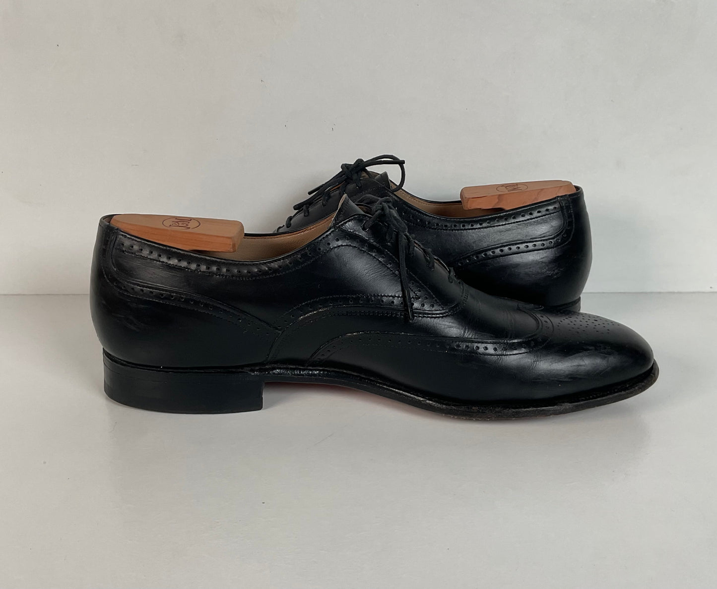 Vintage Johnston Murphy Aristocraft Oxford Shoes 8.5 D USA (2) Pairs USA Made