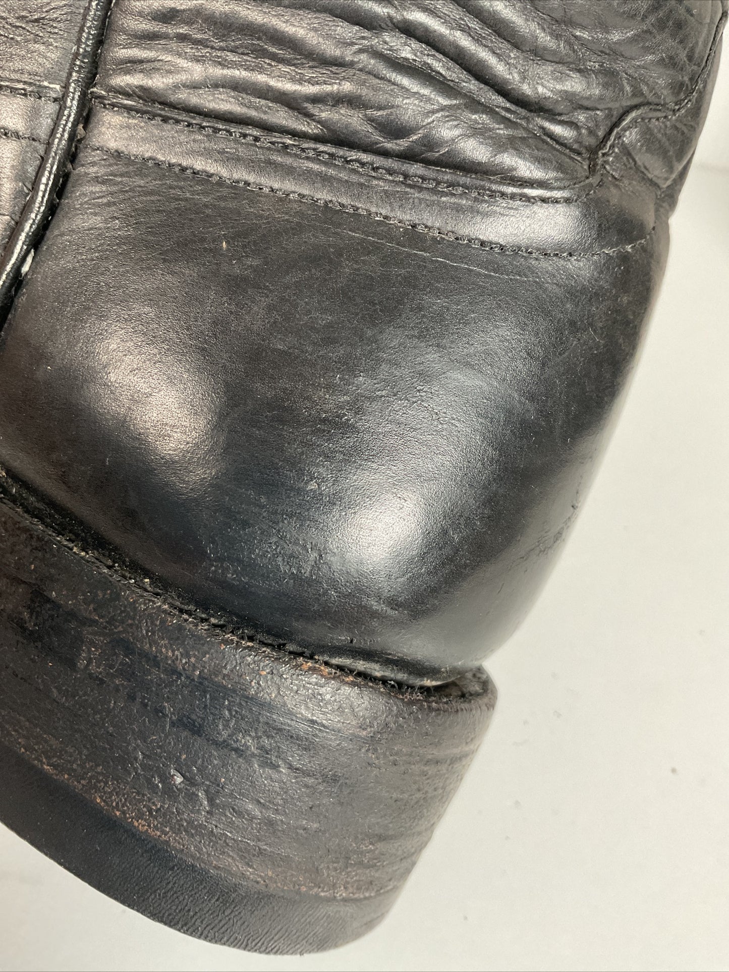 Rios Of Mercedes Soft Black Roper Boots Men’s 6.5 D | Women’s 7.5 USA
