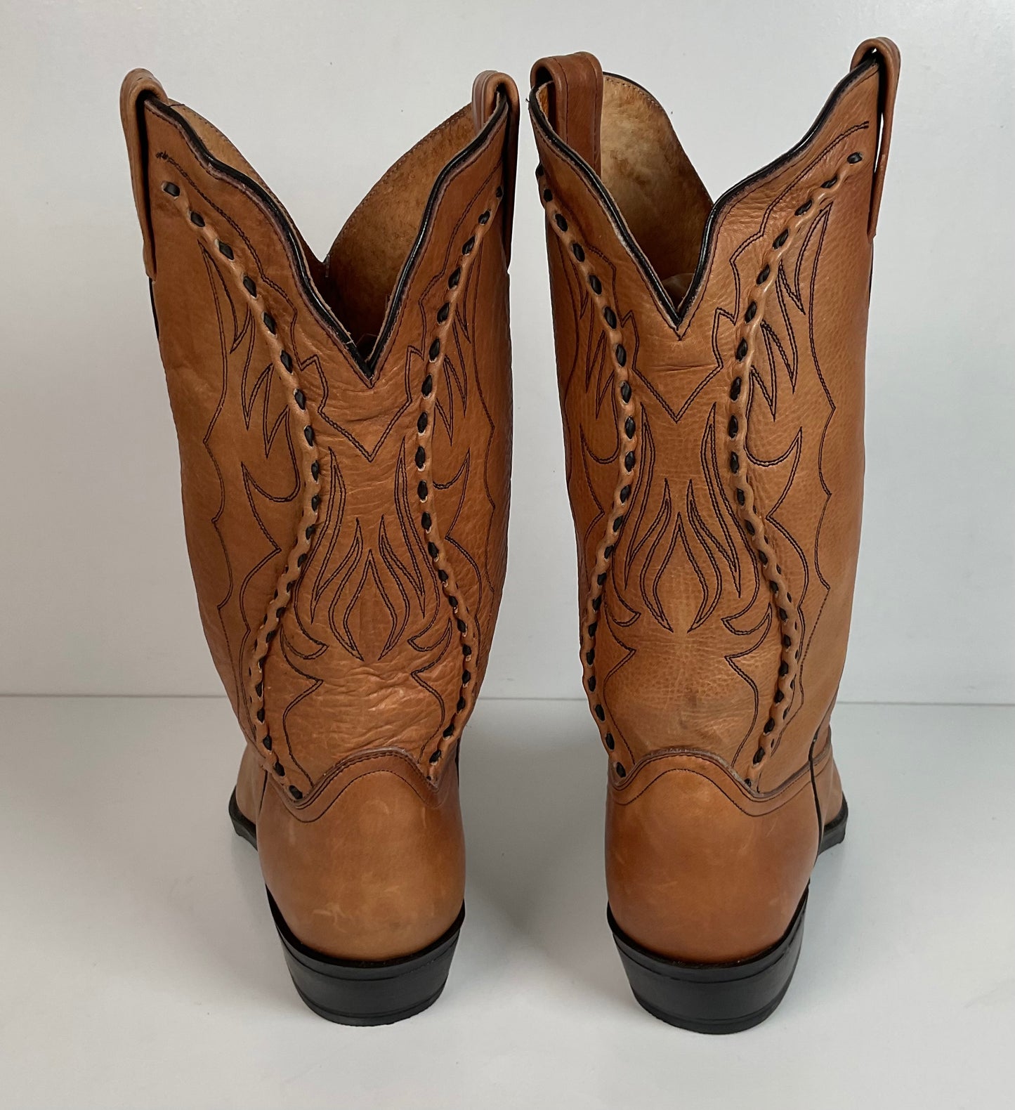 Dan Post Buck Lace Cowboy Work Boots 12 EW Albany Oil Resistant
