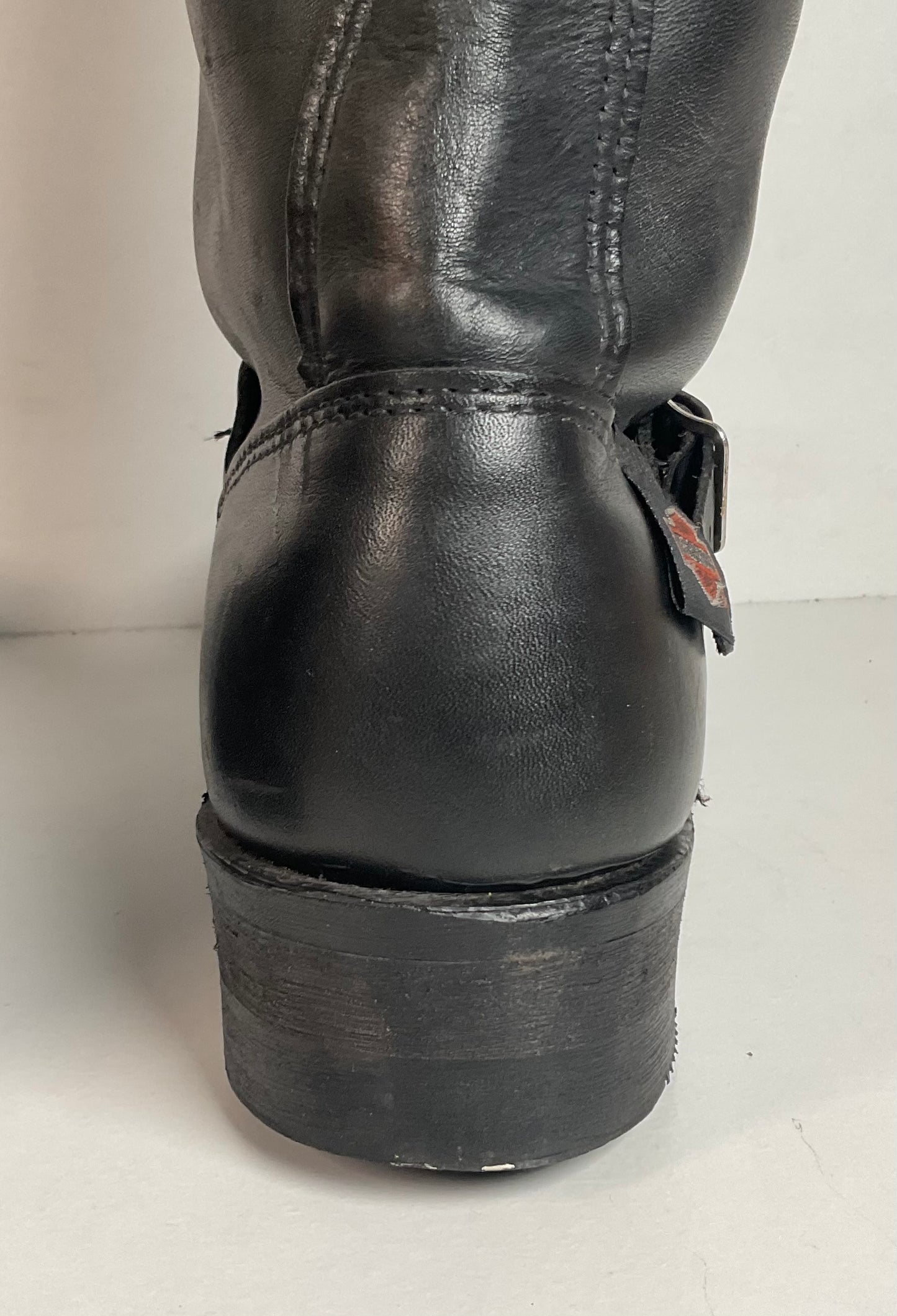 Vintage Harley Davidson Tall Motorcycle Boots Men’s 11 Engineer USA Made