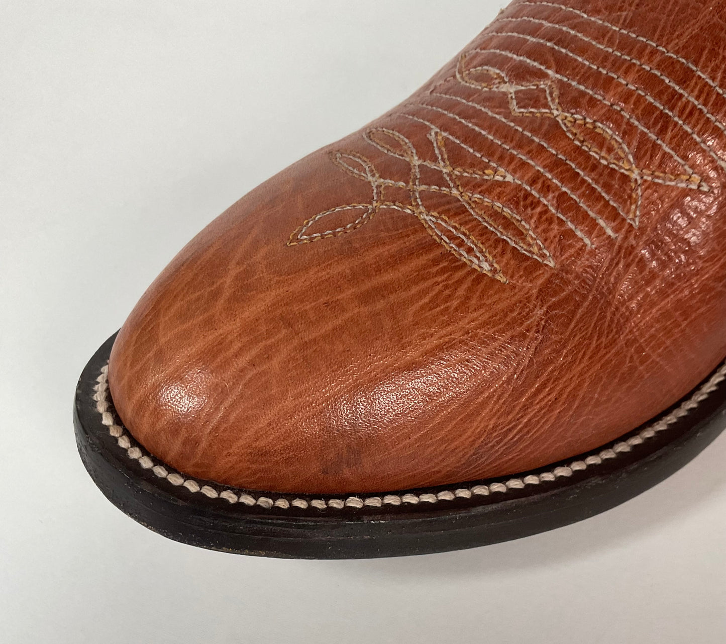 Hondo Spanish Shoulder Leather Cowboy Boots 9.5 D Style 9604