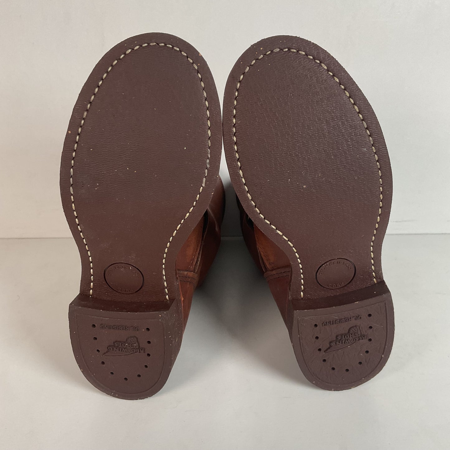 Red Wing Amber Engineer Harness Boots 4 Men’s | 5.5 Women’s Style 2991 Cork Sole