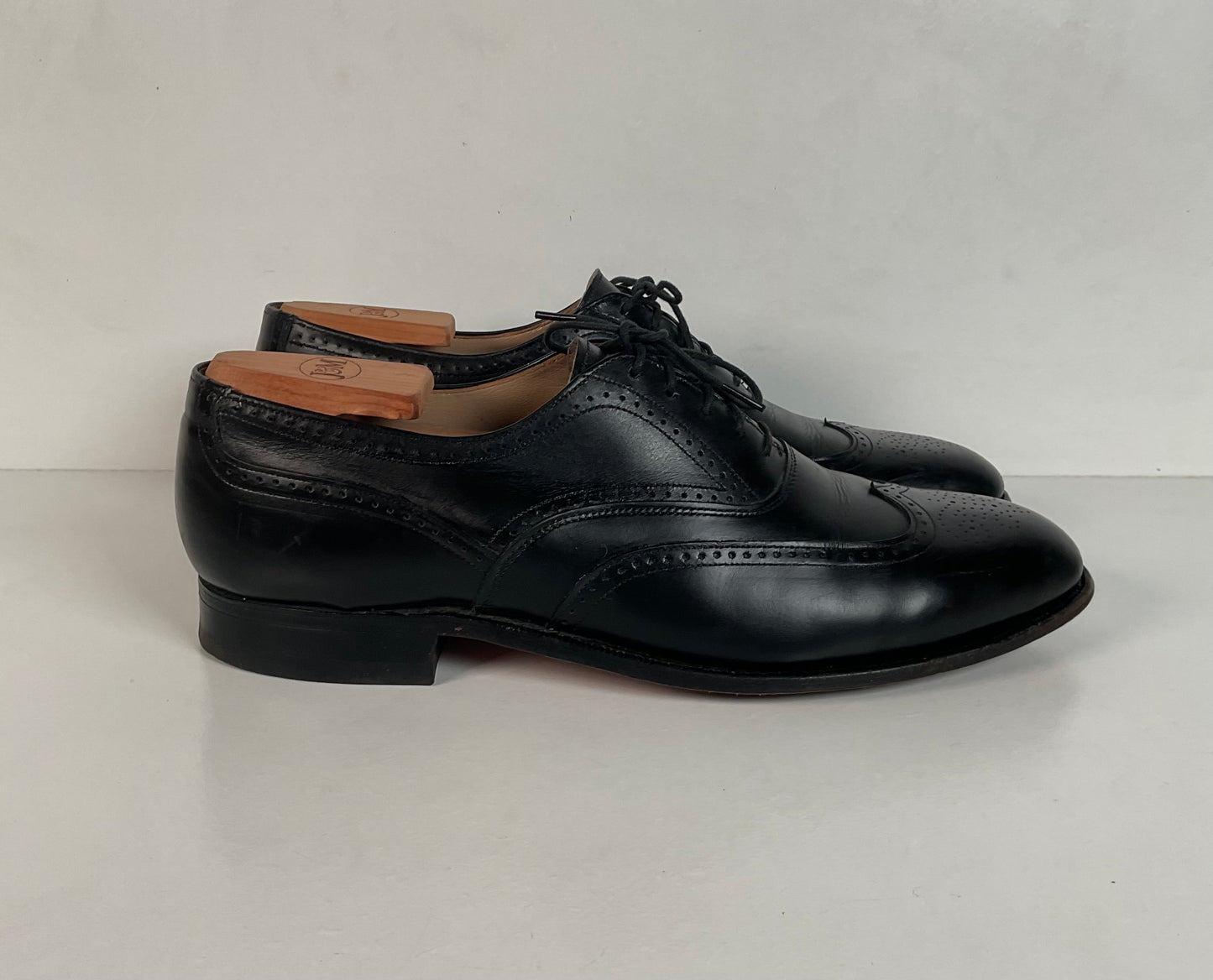 Vintage Johnston Murphy Aristocraft Oxford Shoes 8.5 D USA (2) Pairs USA Made