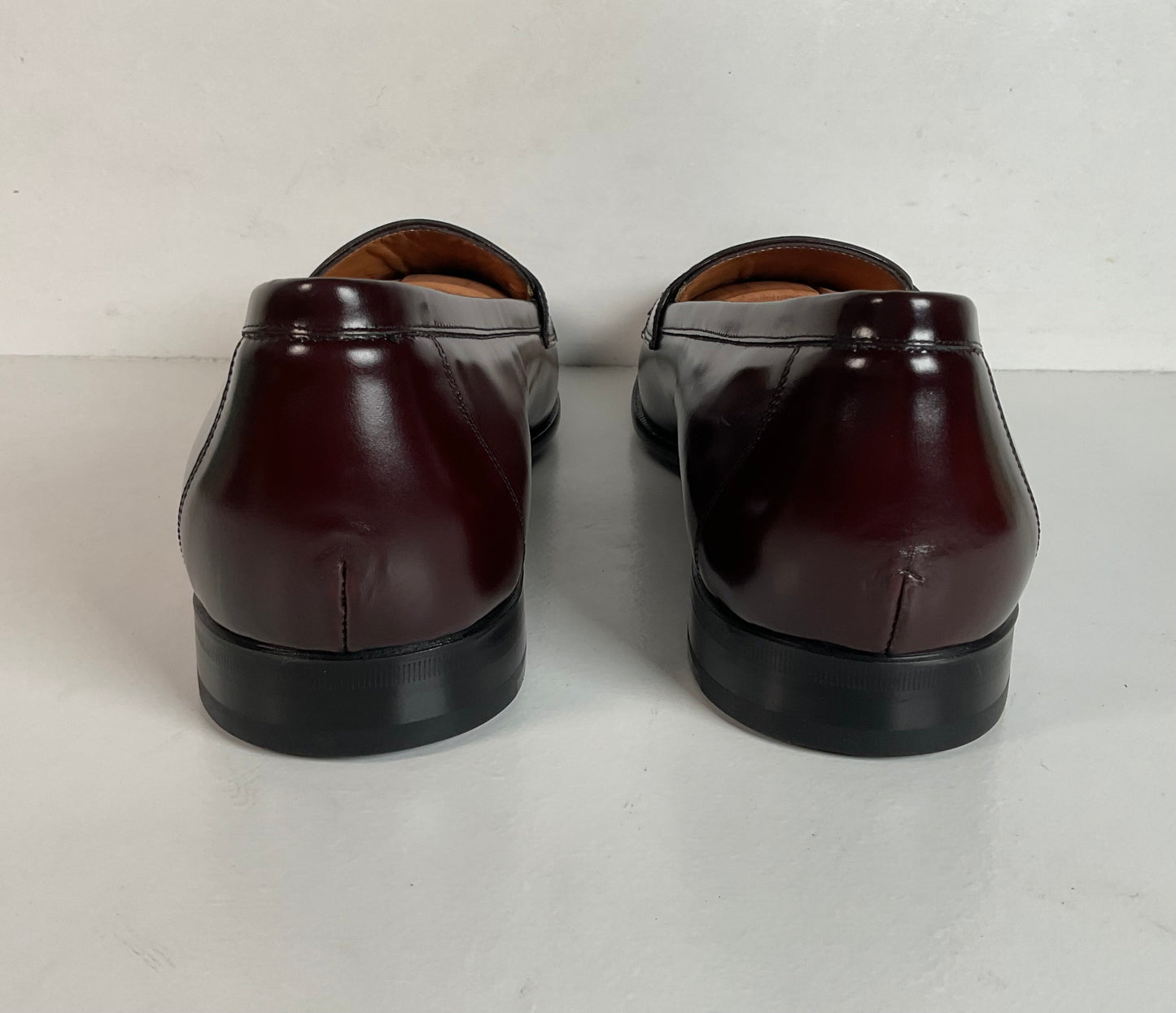 Mezlan Santander Tassel Loafer 11 M Burgundy High Shine