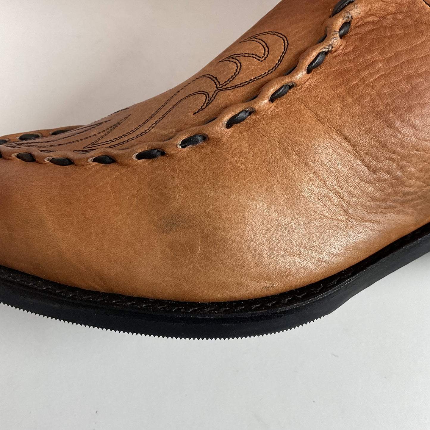 Dan Post Buck Lace Cowboy Work Boots 12 EW Albany Oil Resistant