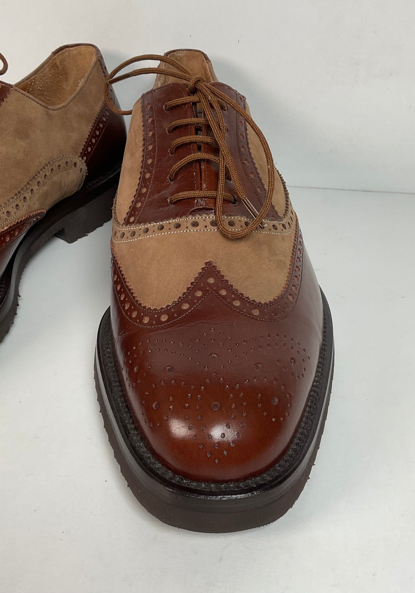 Mezlan Specator Derby Shoes 10 M Vibram Gumlite