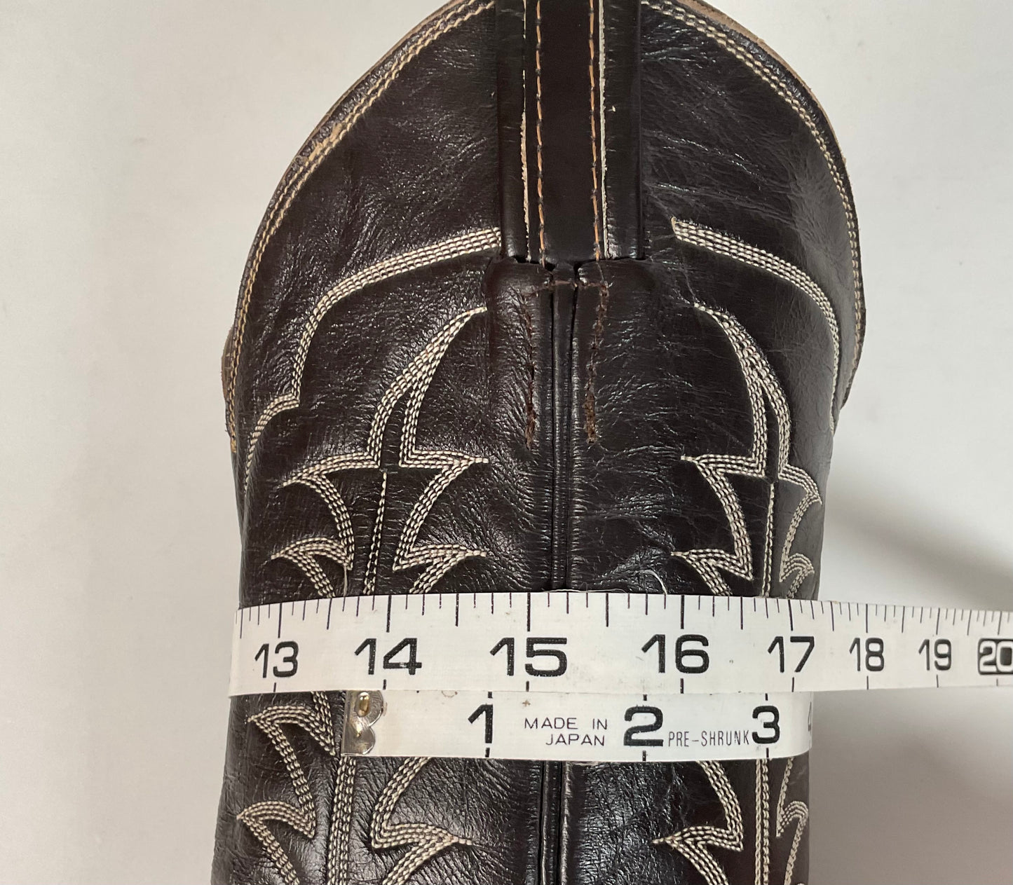 Vintage 1960s Tony Lama Antelope Cowboy Boots 9 B Gold Label Exotic