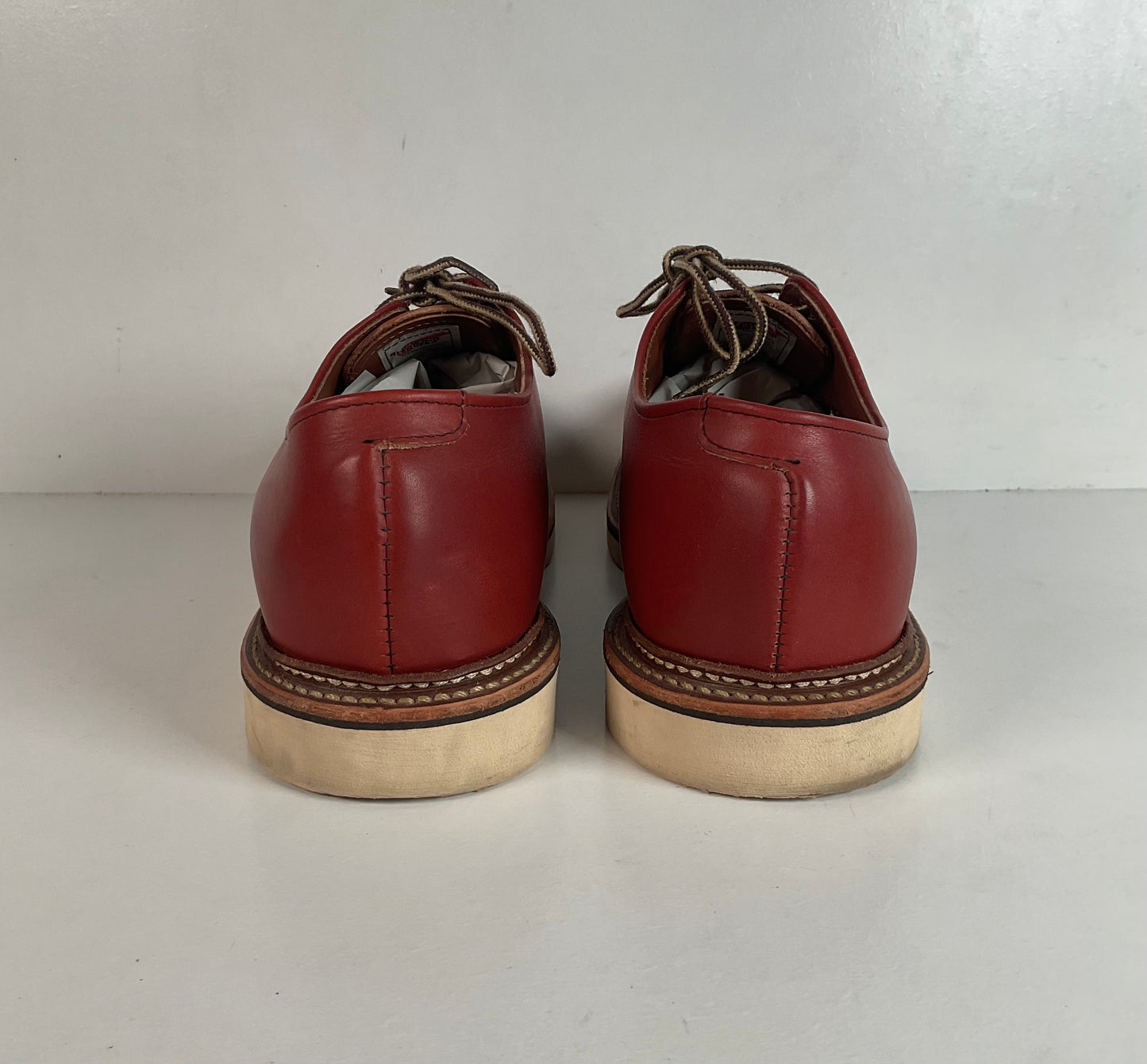 Red Wing Work Oxford Shoes 13 D USA Made Style 8001 Oro Russet