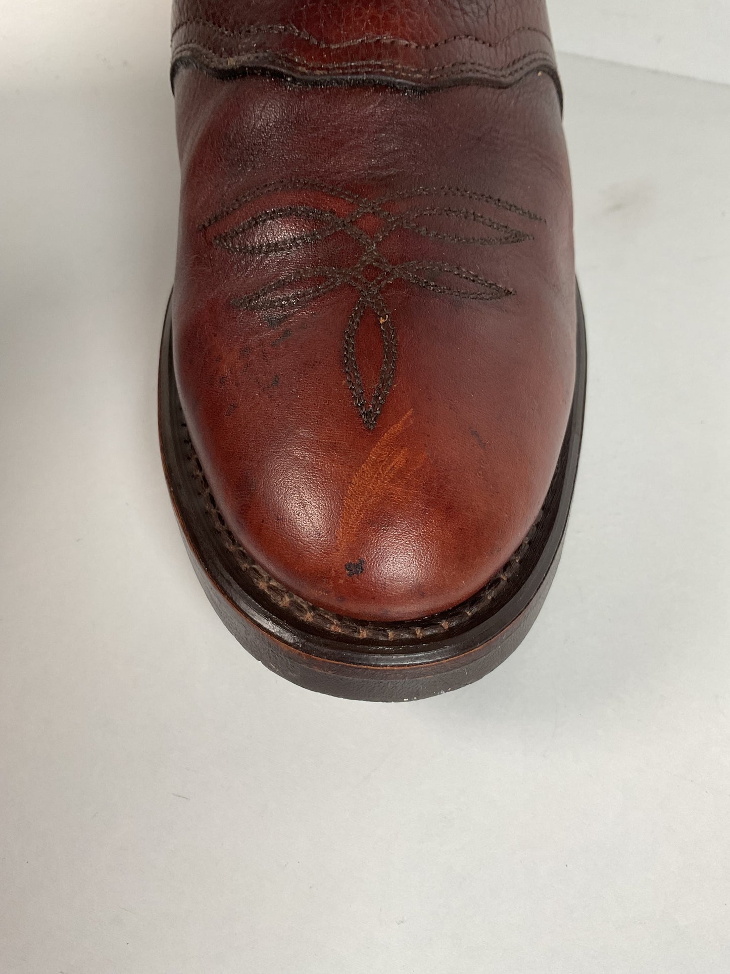 Shepler’s Tall Buckaroo Cowboy Boots 9 D Oil Resistant Work Sole