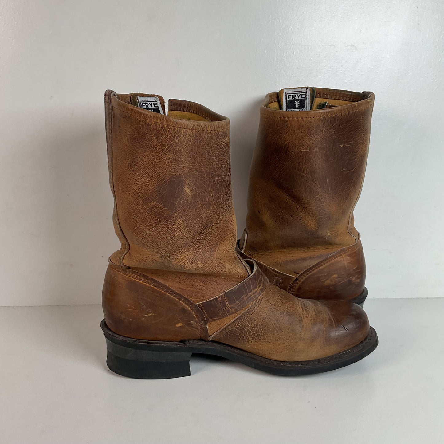 Frye Women’s 12 R Engineer Harness Boots 9 M USA Made Retired