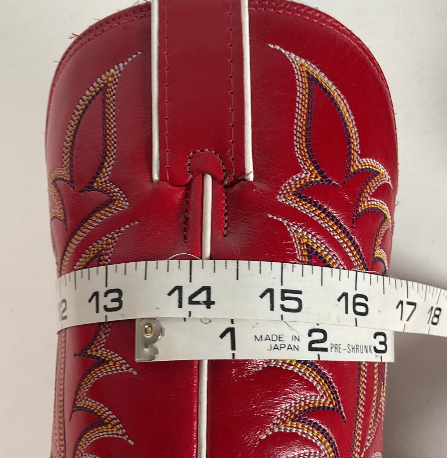 Tony Lama Women’s Lizard Vamp Cowgirl Boots 7.5 B USA Made Red Upper