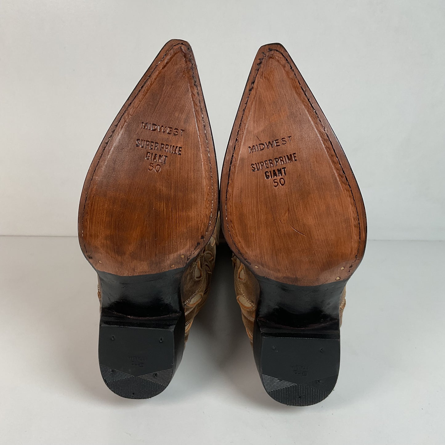 Old Gringo Cowgirl Boots 7 B Tooled Leaf Inlay Recrafted