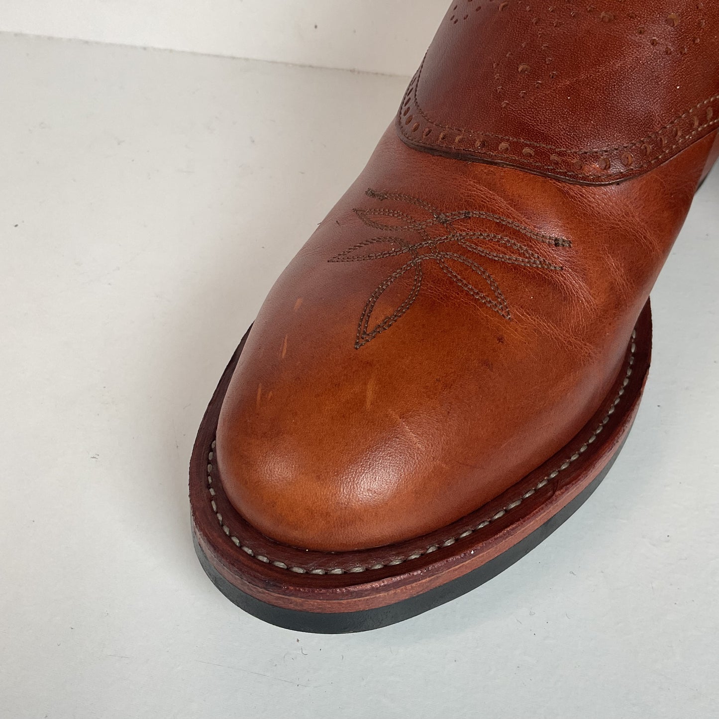 Tony Lama Renegade Buckaroo Cowboy Boots 11 D USA Made