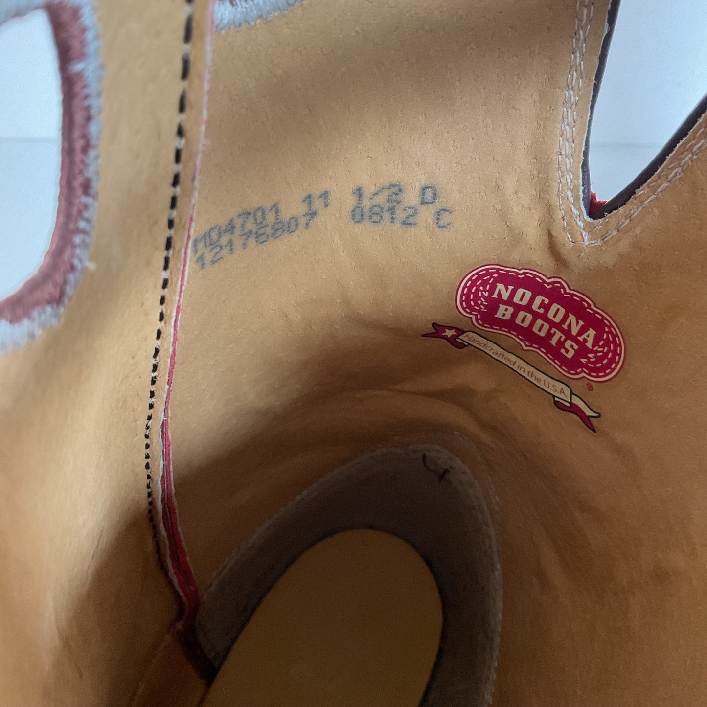 Nocona Shorty Buckaroo Boots 11.5 D Punchy USA Made
