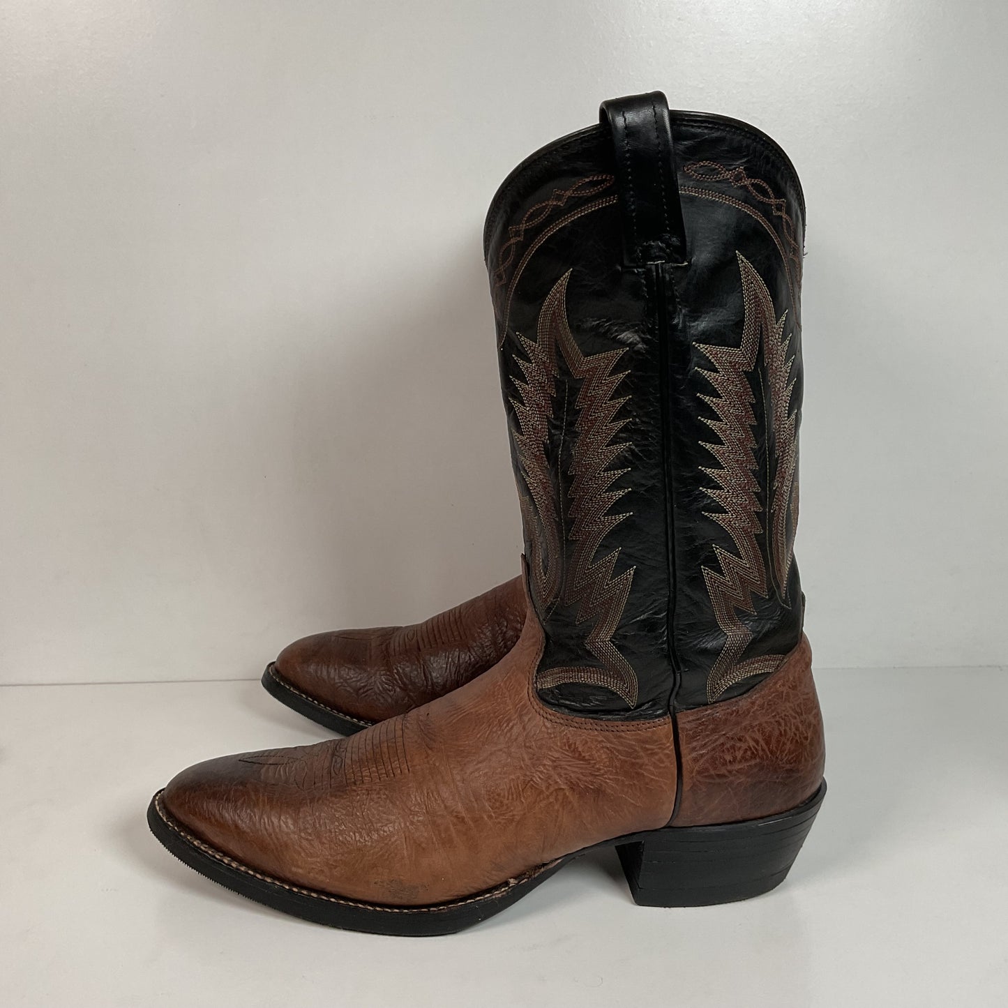 Tony Lama Goat Shoulder Cowboy Boots 14.5 A Hybrid Sole USA Made