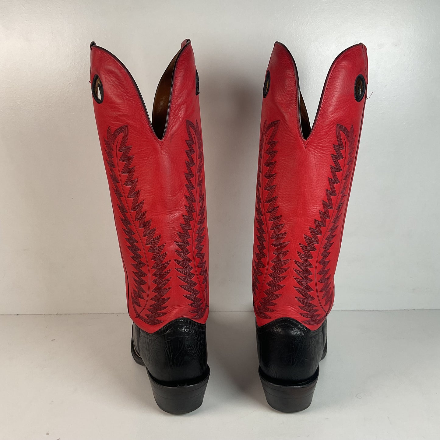 Vintage Nocona Buckaroo Cowboy Boots 12 D USA Made